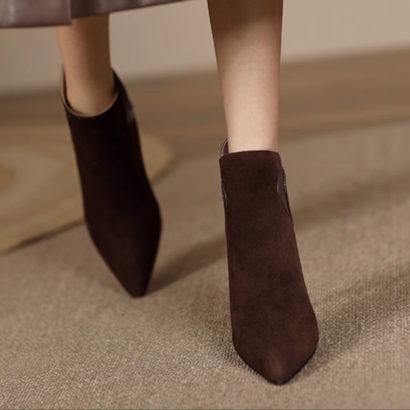 Ladies shoes deer leather shoes - Picture 3 of 5